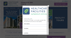 Desktop Screenshot of hcarefacilities.com